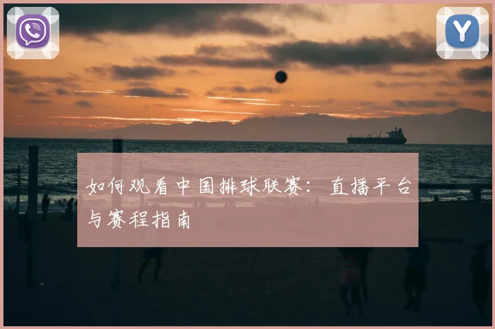 如何观看中国排球联赛:直播平台与赛程指南